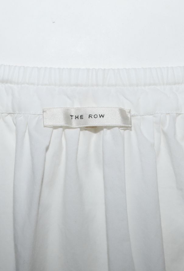 The Row Fleur Cotton Flared Skirt, 2024 - 6