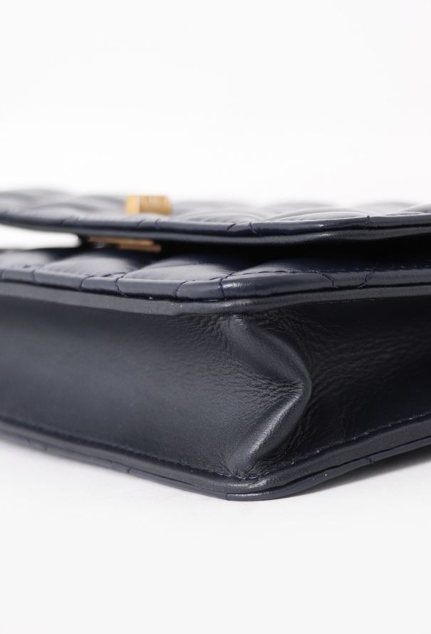 Chanel Navy 2.55 Wallet On Chain - 9