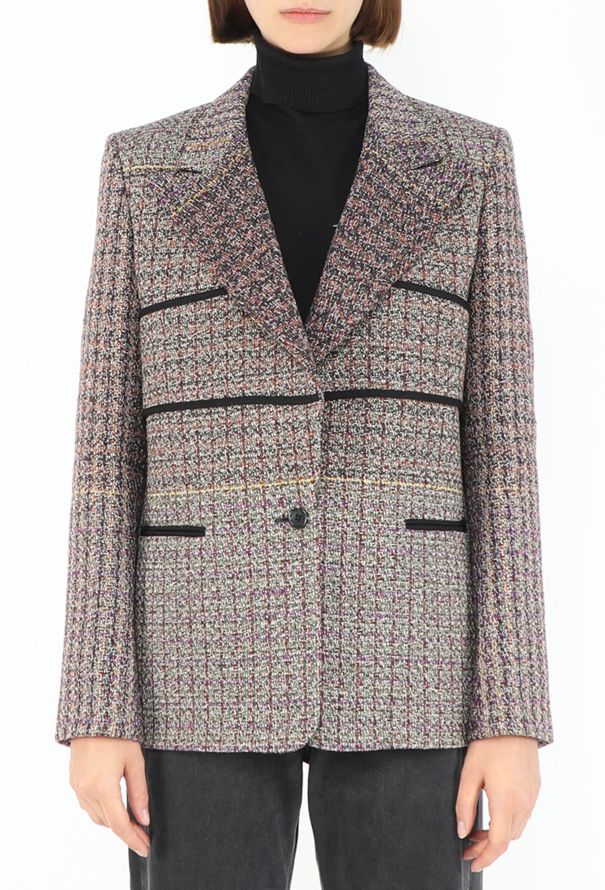 Céline Resort 2010 Notched Tweed Blazer - 1