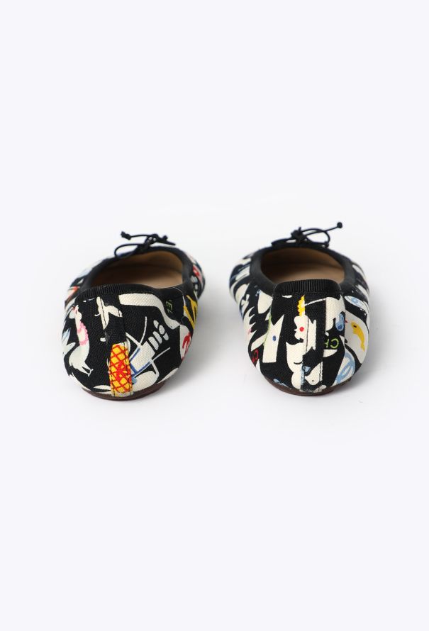 Chanel 2007 Printed Ballerina Flats - 4