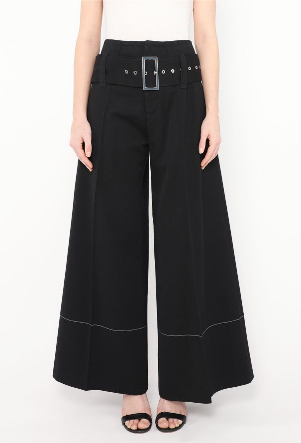 Céline Stitched Belted Trousers, F/W 2015 - 4