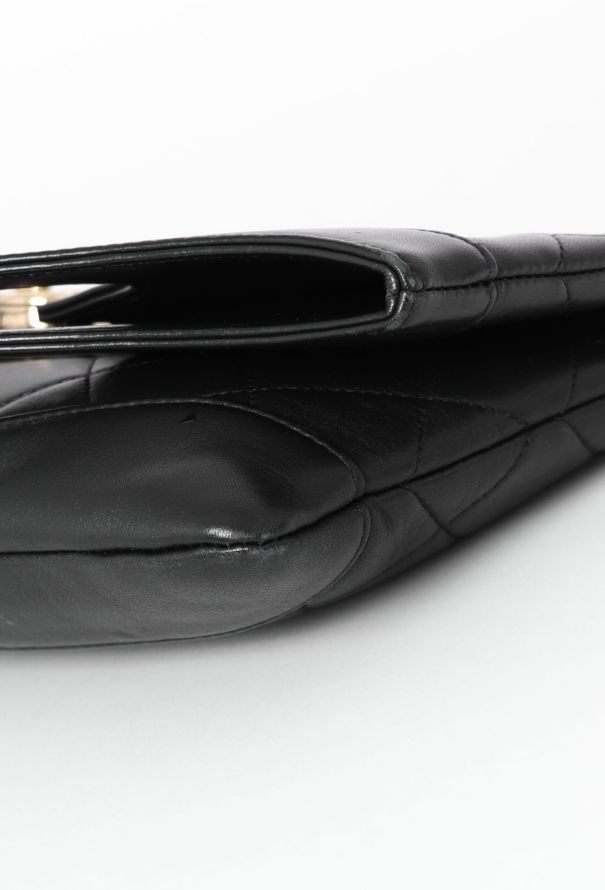Chanel Black Classic Quilted 31 Clutch - 9