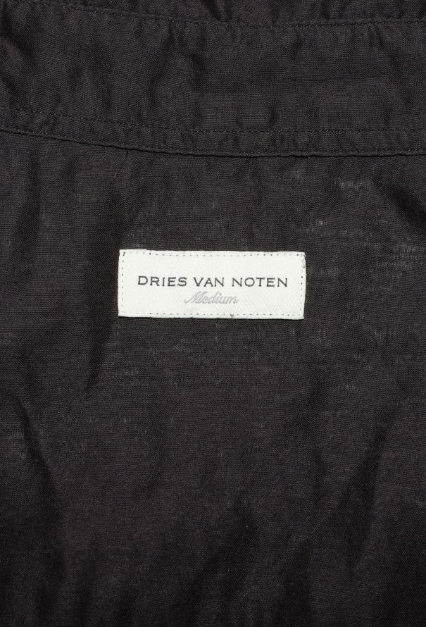 Dries Van Noten Oversized Voile Shirt Dress - 6