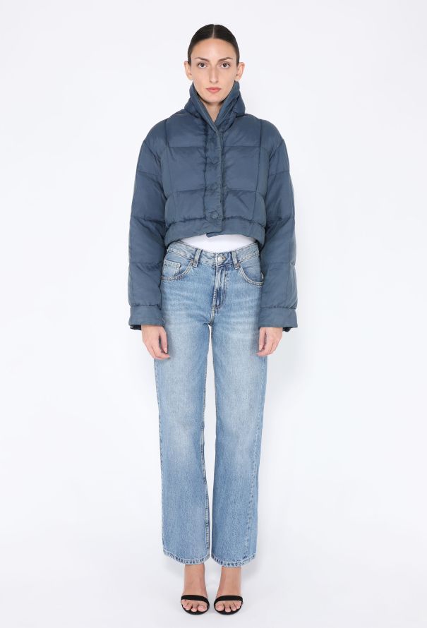 Romeo Gigli Early '90s Shawl Collar Puffer Jacket - 1