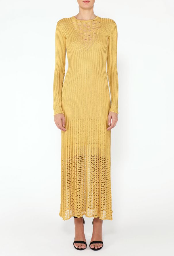 Gabriela Hearst S/S 2023 Maia Silk Knit Dress - 2