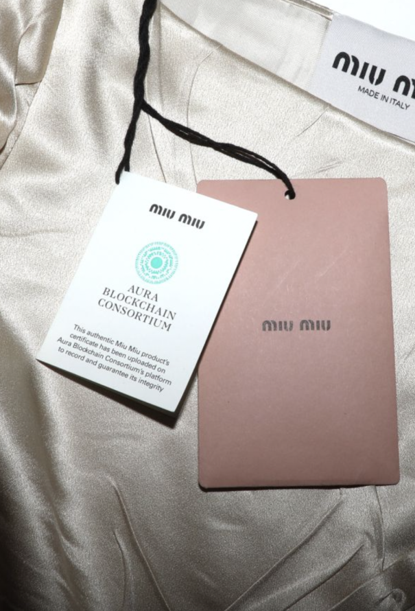 Miu Miu F/W 2024 Charmeuse Sheath Dress - 8