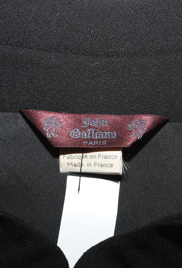 John Galliano Rare F/W 1996 Mandarin Column Dress - 6