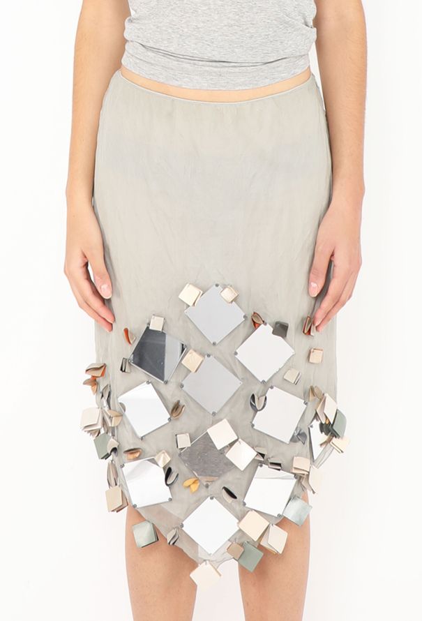 Prada COLLECTOR S/S 1999 Broken Mirror Skirt - 5