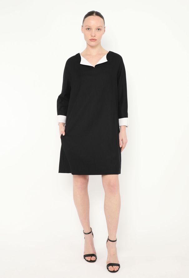 Balenciaga Edition Bicolor Mod Shift Dress - 1