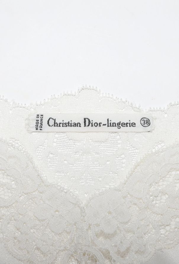 Dior Vintage Chantilly Slip Dress - 5