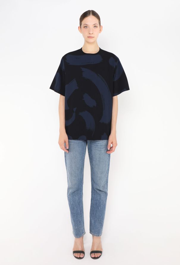 Céline S/S 2014 Brushstroke Tunic Top - 3