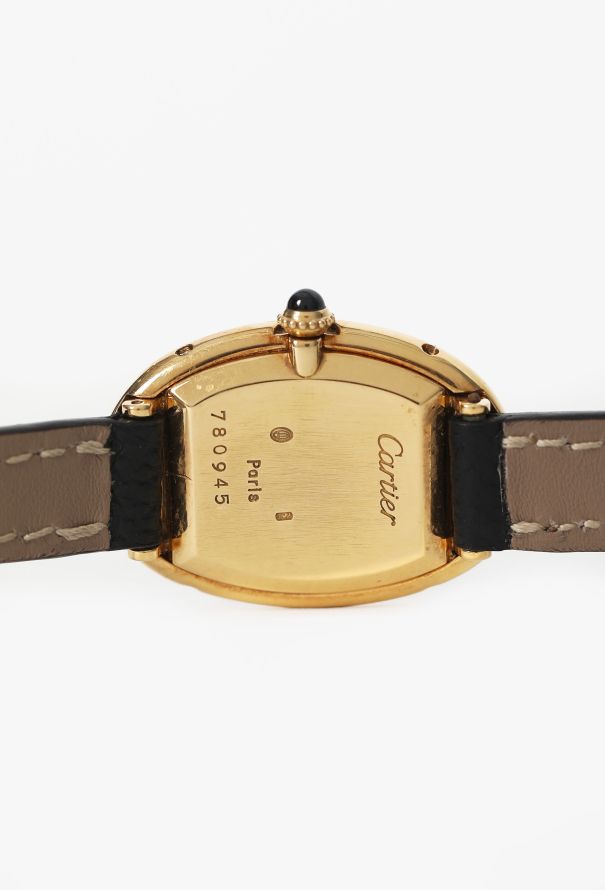 Cartier Vintage Baignoire 'Double Godron' Watch - 9