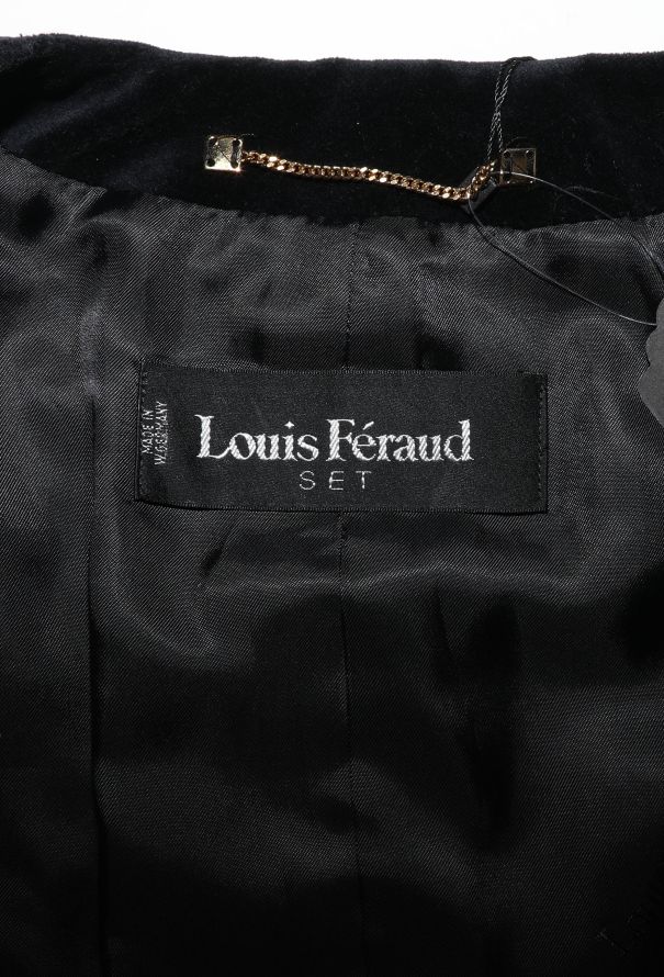Louis Féraud Embellished Velvet Ensemble - 6