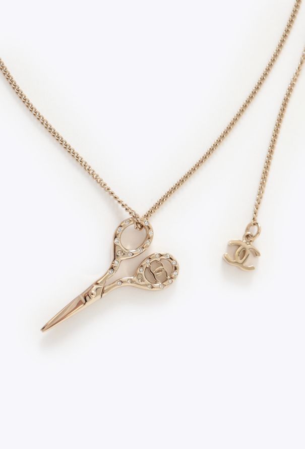 Chanel 2022 Embellished Scissor Necklace - 3 Chanel 2022 Embellished Scissor Necklace - 3