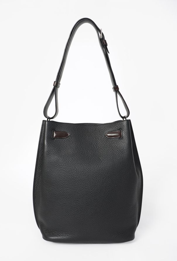 Hermès RARE Bicolor Togo & Barenia So Kelly 22 - 6