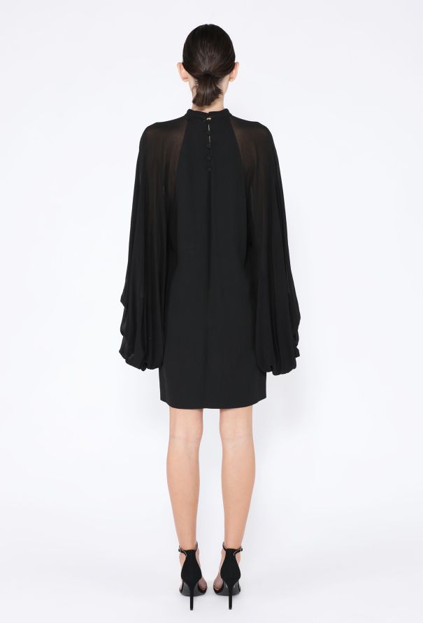 Saint Laurent 2013 Bishop Sleeve Dress - 4