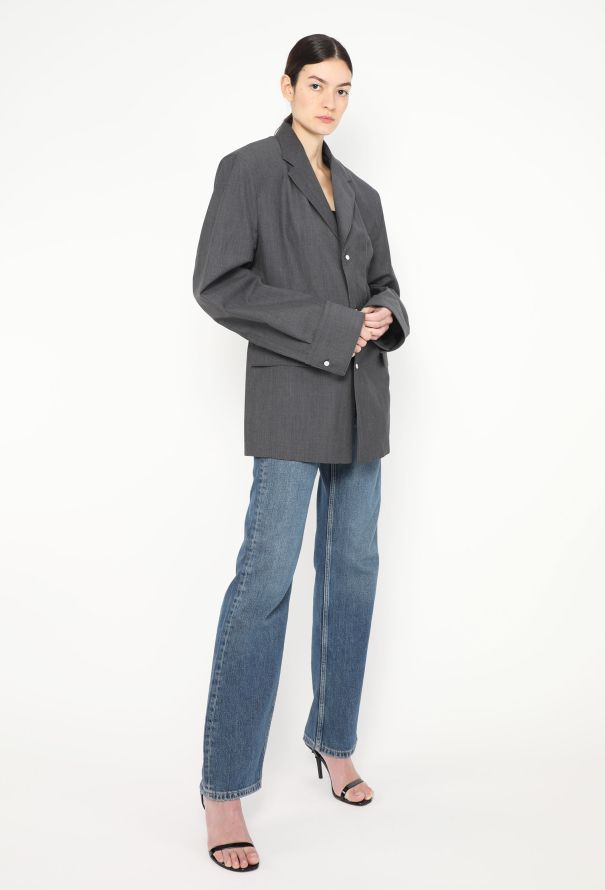 Prada S/S 2024 Padded Shoulder Blazer - 5 Prada S/S 2024 Padded Shoulder Blazer - 5