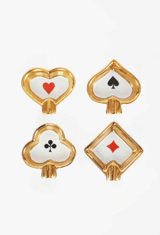 Vintage Objects & Decor 1960s Limoges Poker Vide-Poche & Cup Set - 2