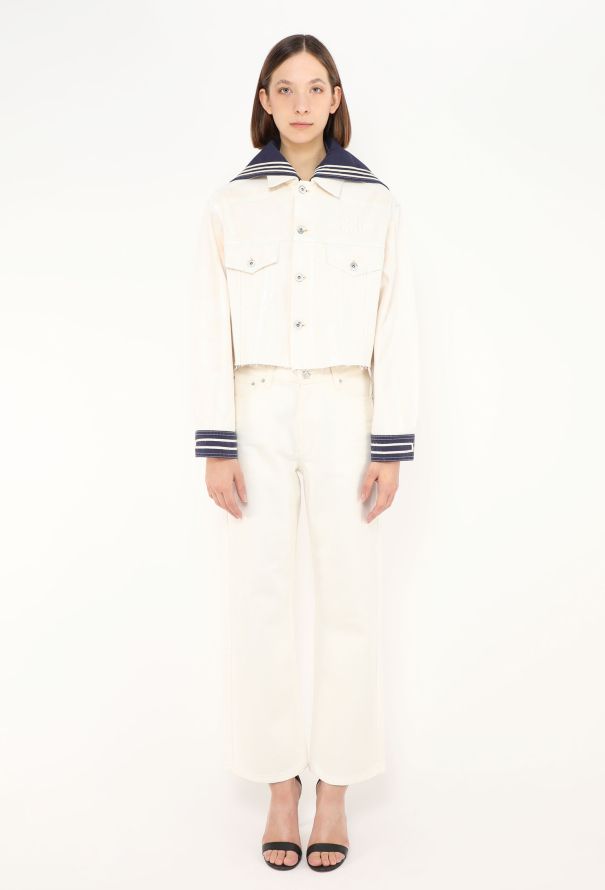 Miu Miu Upcycled x Catherine Martin 2025 Sailor Jacket - 4