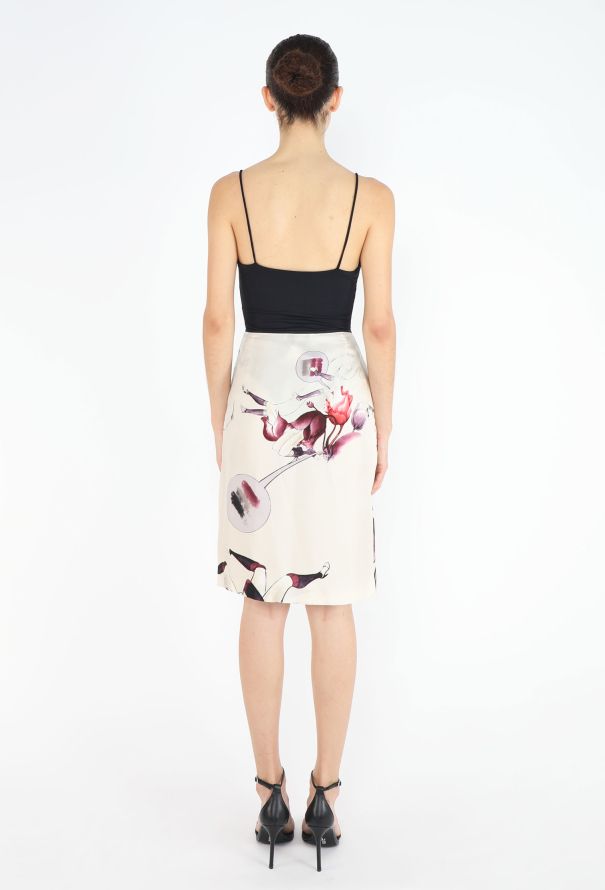 Prada S/S 2008 Fairytale Printed Skirt - 4