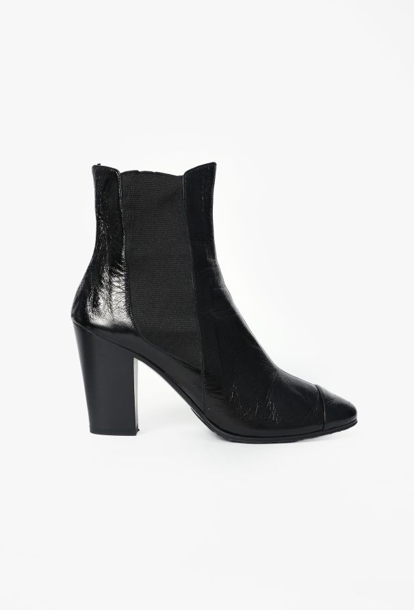 Chanel 2019 'CC' Heeled Chelsea Boots - 5