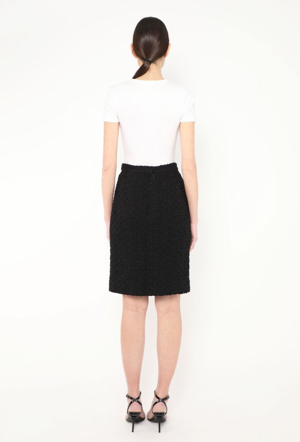 Chanel Resort 2021 Embroidered Tweed Skirt - 5 Chanel Resort 2021 Embroidered Tweed Skirt - 5
