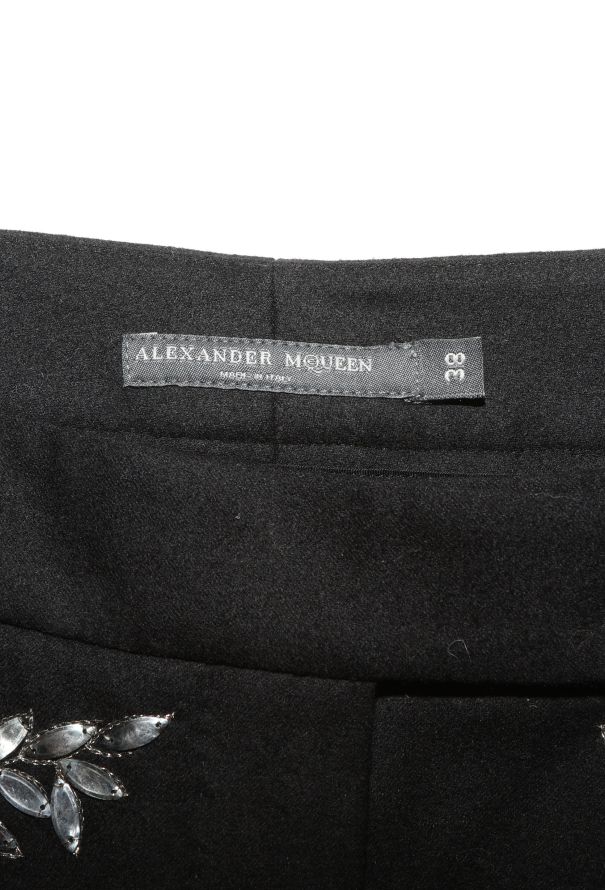 Alexander McQueen 2004 Embellished Felted Trousers - 6