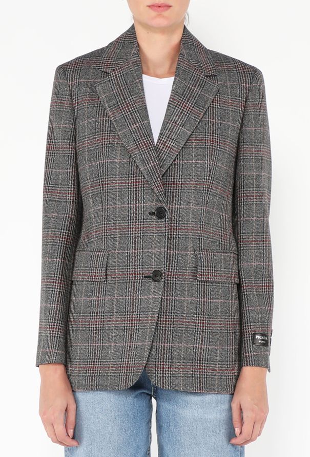 Prada 2024 Prince of Wales Blazer - 1