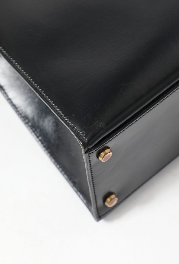 Hermès STUNNING Black Box Kelly Sellier 32 - 10