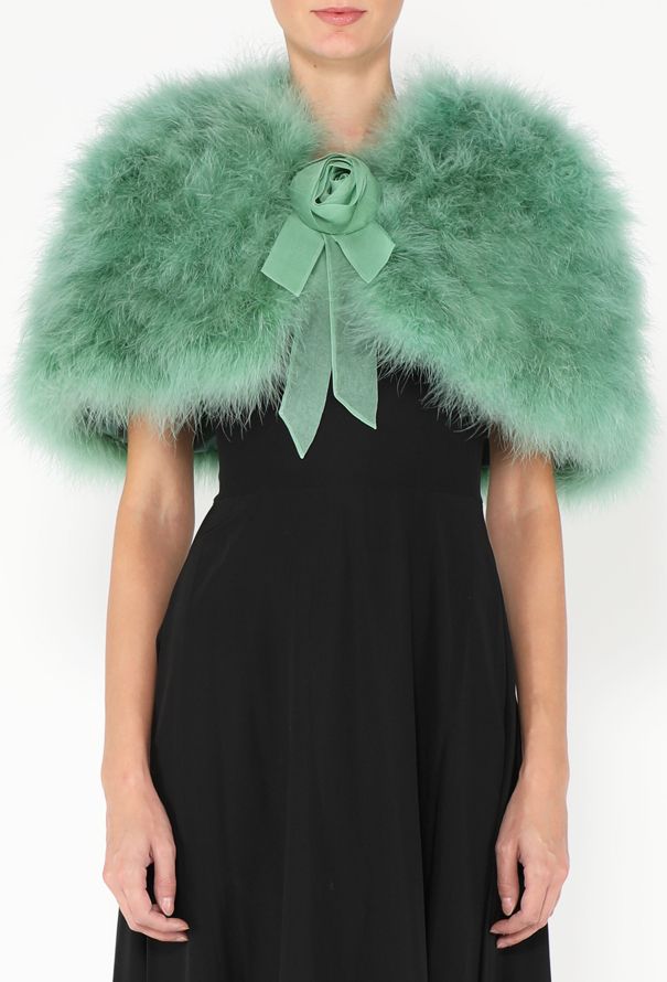 Dior 2005 Marabou Feather Bolero - 2