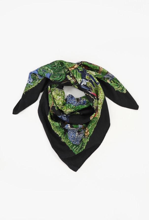 Hermès Vintage 'Equateur' 90cm Silk Carré - 3