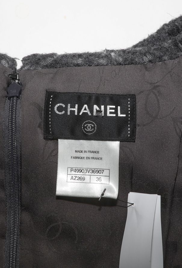 Chanel 2014 Felted Asymmetrical Dress - 6