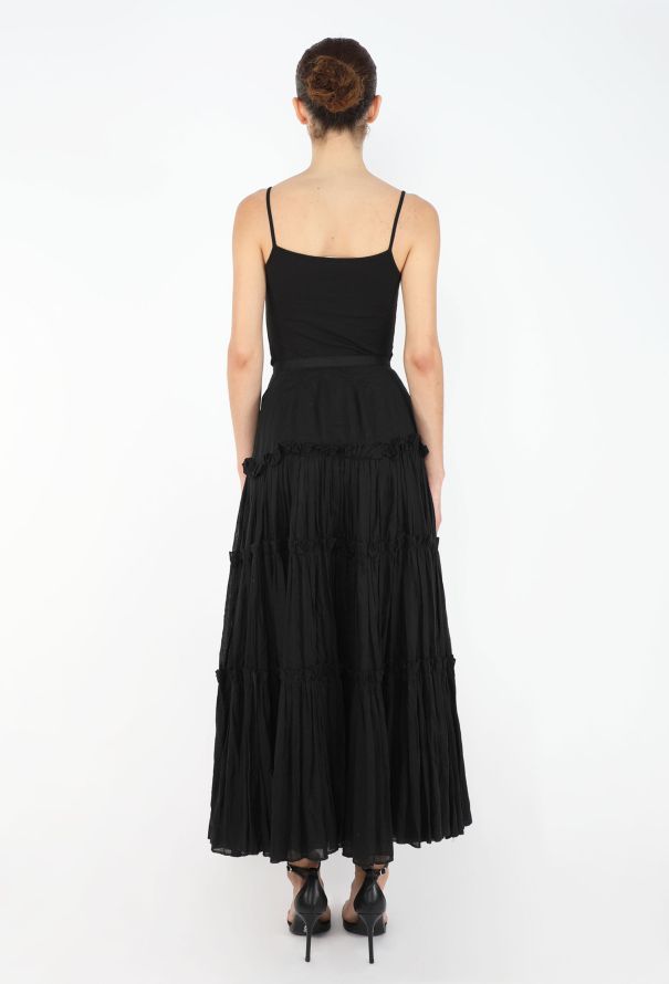 Jean Paul Gaultier '80s Tiered Peasant Skirt - 5
