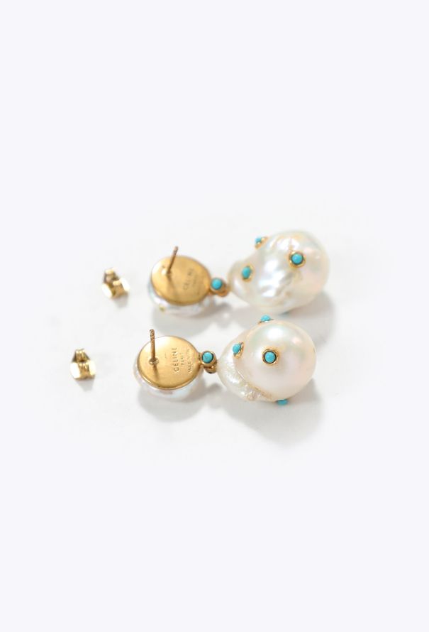 Céline Pre-Fall 2018 Baroque Pearl Earrings - 5