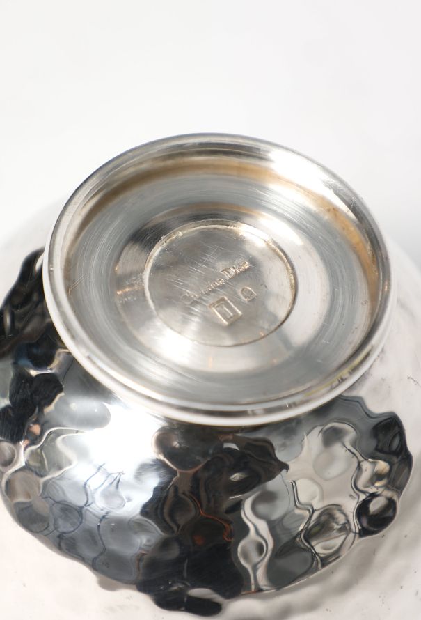 Dior 1960s Hammered Silver Cup - 4 Dior 1960s Hammered Silver Cup - 4