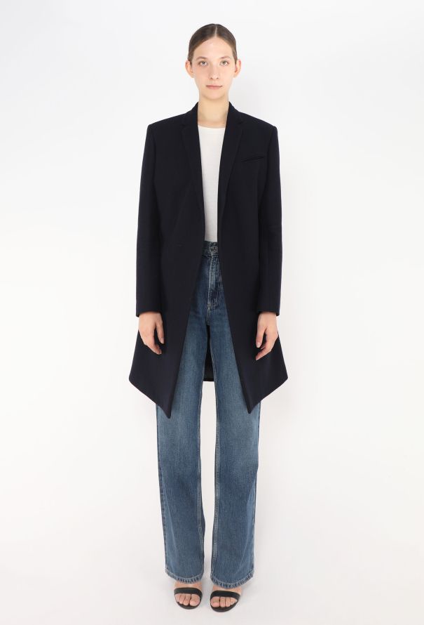 Céline 2011 Tailored Crombie Coat - 4
