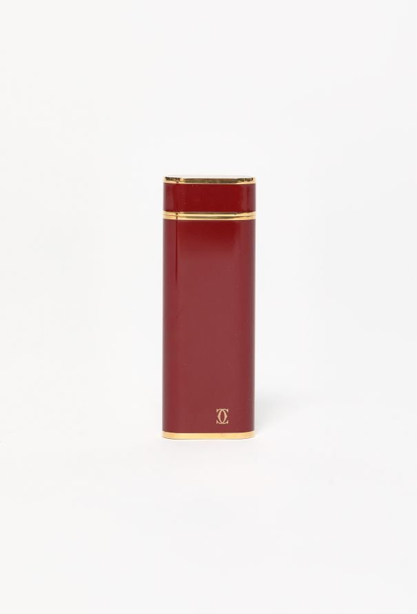 Cartier Vintage Bordeaux Lacquered Lighter - 1