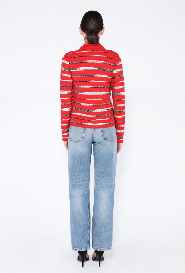 Chanel S/S 2020 Cashmere Striped Cardigan - 6