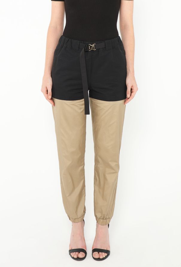 Sacai Pre-Fall 2021 Buckled Track Pants - 3