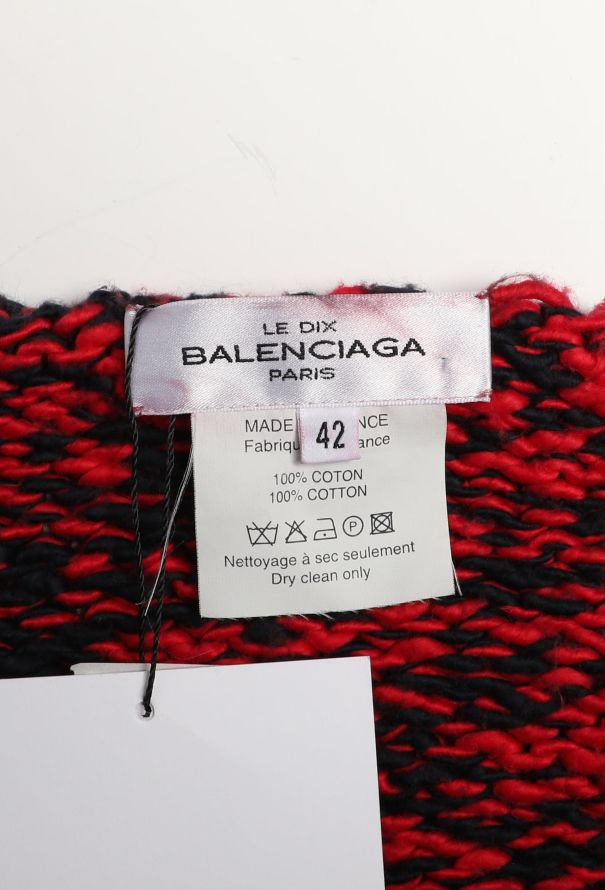 Balenciaga Early 2000s Le Dix Crochet Sweater - 5