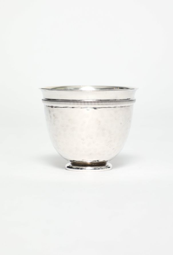 Dior 1960s Hammered Silver Cup - 1