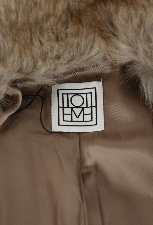 Toteme F/W 2023 Fux Fur Cocoon Coat - 7
