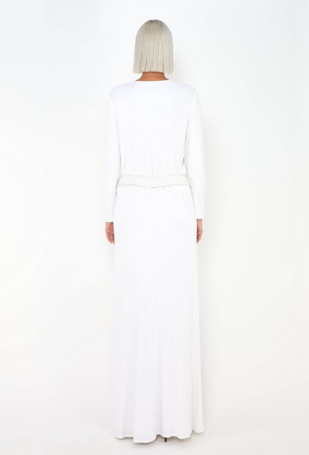 Gucci COLLECTOR F/W 1996 Horsebit Jersey Gown - 7