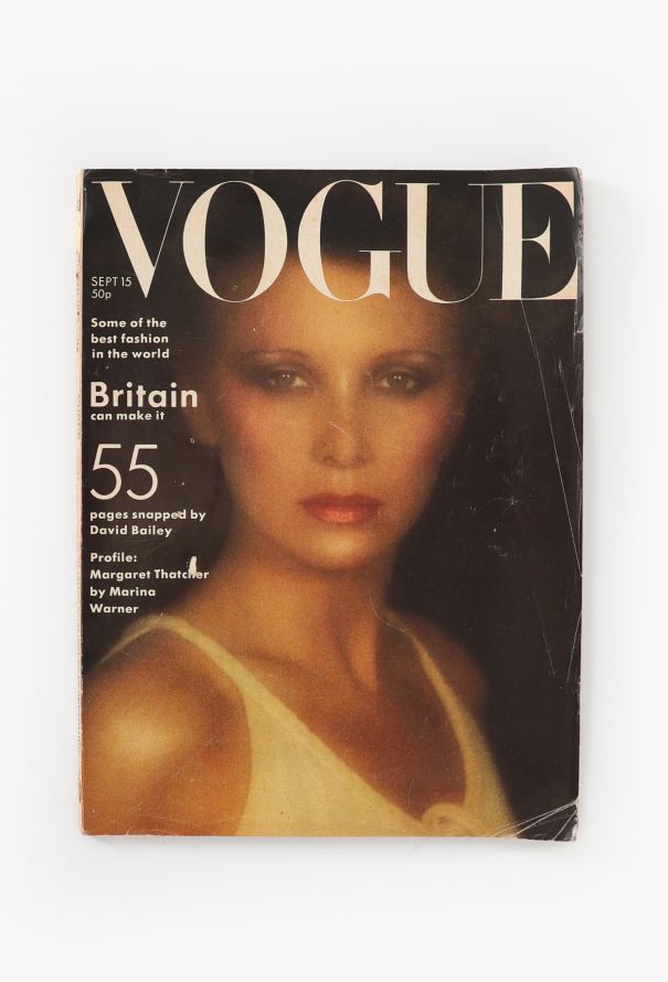 VOGUE UK 1975 David Bailey Issue Trio - 4 VOGUE UK 1975 David Bailey Issue Trio - 4