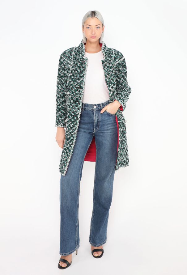 Chanel Haute Couture S/S 2018 Lesage Tweed Coat Ensemble - 8