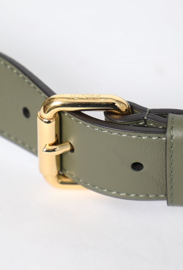 Fendi S/S 2019 Khaki Utility Belt - 6