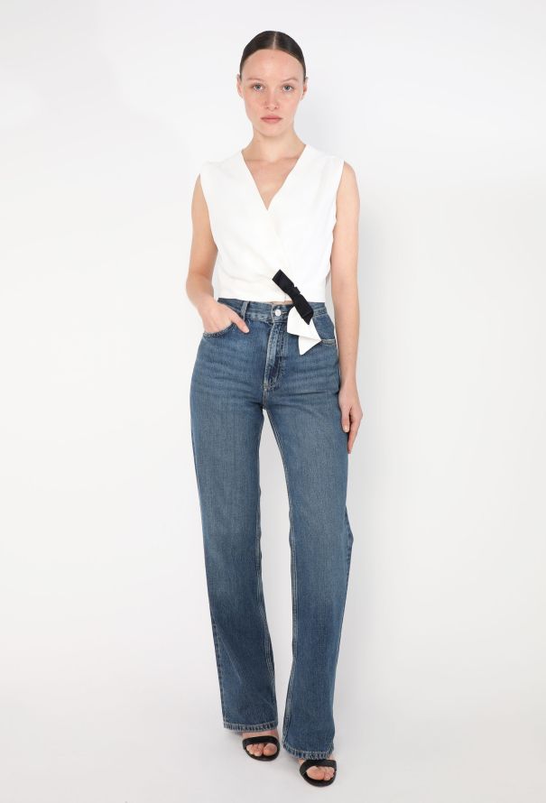 Balenciaga F/W 2008 Bowtie Wrap Top - 4 Balenciaga F/W 2008 Bowtie Wrap Top - 4