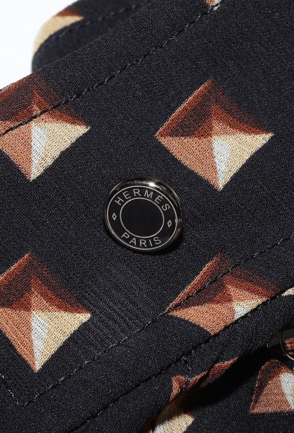 Hermès 2025 Médor Print Silk Dress - 6