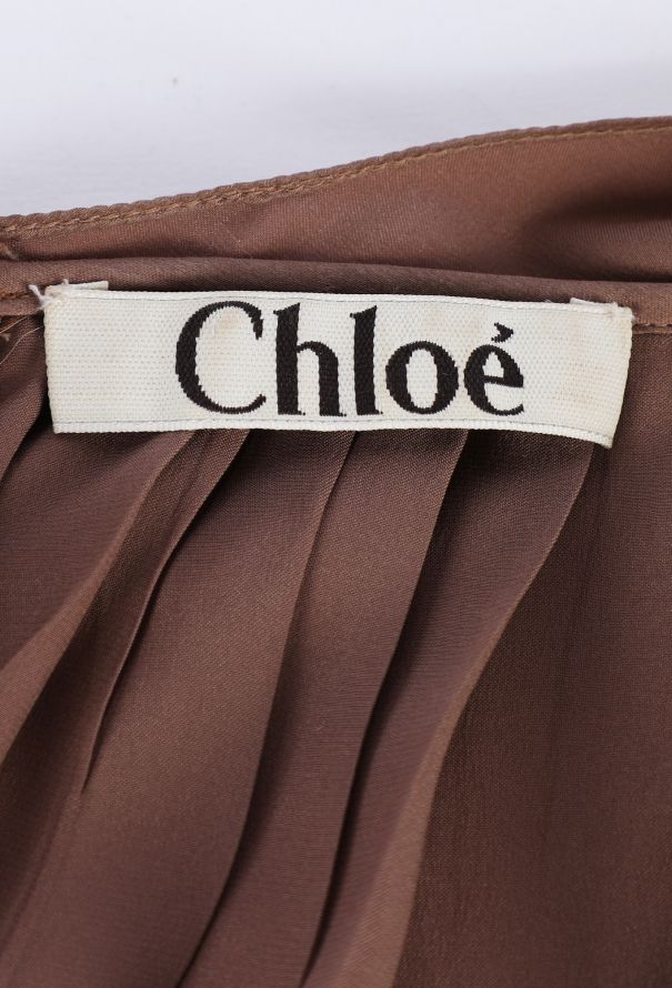 Chloé Strass Embellished Silk Top, S/S 2005 - 6