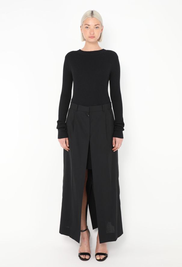 Sacai Resort 2022 Trompe L'Œil Dress - 1